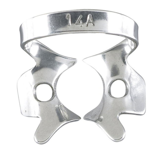 MILTEX Dental Dam Clamp, Molars, Style 14A. MPN: 76D-14A
