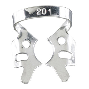 MILTEX Dental Dam Clamp, Upper Molars, Style 201. MPN: 76D-201