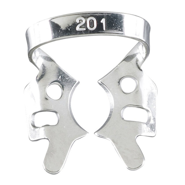 MILTEX Dental Dam Clamp, Upper Molars, Style 201. MPN: 76D-201