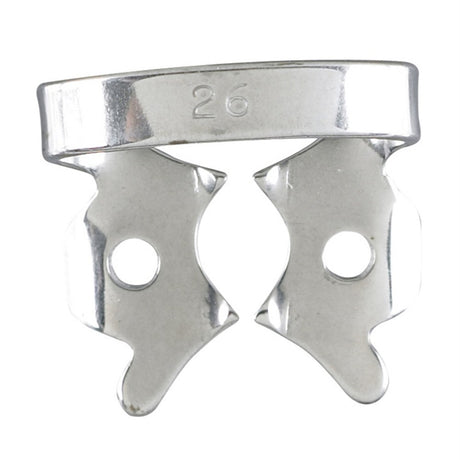 MILTEX Dental Dam Clamp, Lower Molars, Style 26. MPN: 76D-26