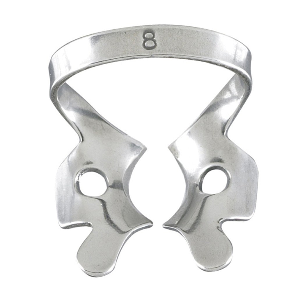 MILTEX Dental Dam Clamp, Upper Molars, Style 8. MPN: 76D-8