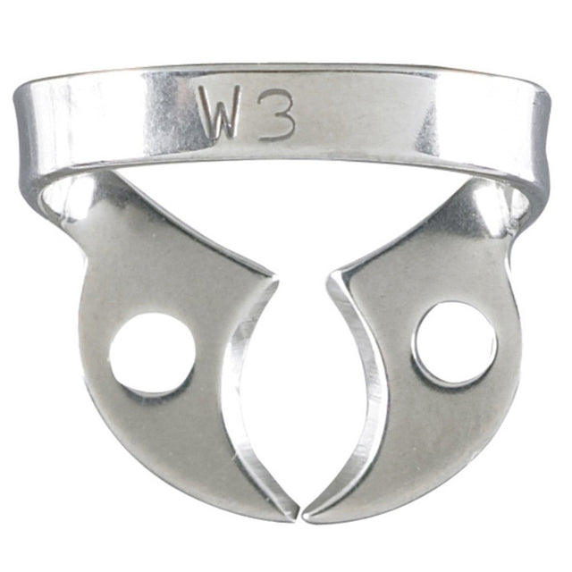 MILTEX Dental Dam Clamp, Lower Molars, Style W3. MPN: 76D-W3