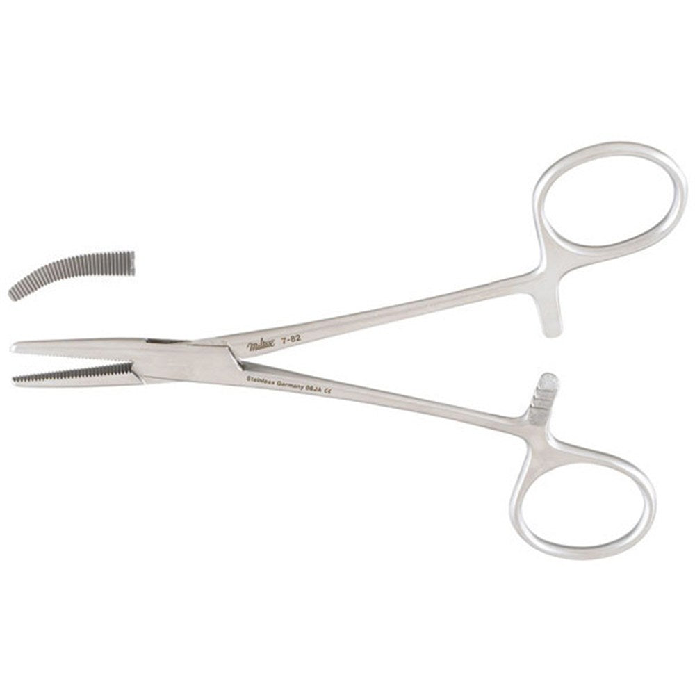 MILTEX JONES Forceps, curved. MPN: 7-84