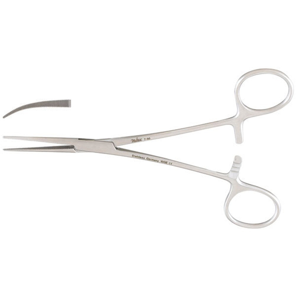 MILTEX COLLER Forceps, delicate, 6-1/4" (15.9 cm), curved. MPN: 7-91