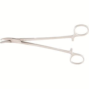 Miltex Heaney Needle Holder, 8" (20.3 cm), Curved, Serrated Jaws. MPN: 8-100