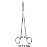 Miltex Ryder Needle Holder, 5" (12.6 cm), Serrated Jaws, Tungsten Carbide. MPN: 8-101TC