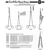 Miltex Ryder Needle Holder, 5" (12.6 cm), Serrated Jaws, Tungsten Carbide. MPN: 8-101TC - Image 2