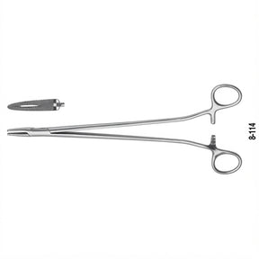 Miltex Sarot Needle Holder, 10½" (26.6 cm), Serrated Jaws. MPN: 8-114