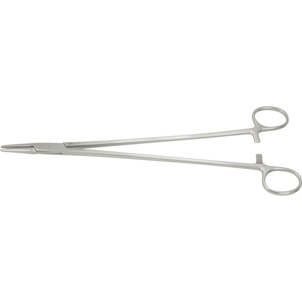Miltex Wangensteen Needle Holder, 10¾" (27.5 cm), Long Jaws. MPN: 8-134