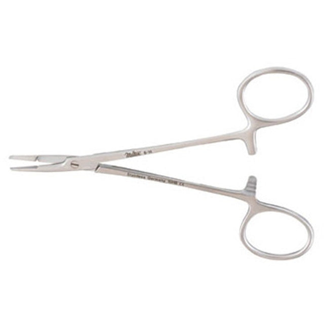Miltex Olsen-Hegar Needle Holder with Suture Scissors, 4¾" (12.1 cm), Extra Delicate Smooth Jaws. MPN: 8-14A