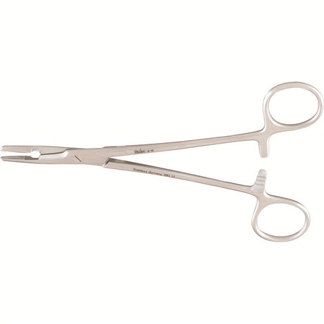 Miltex Olsen-Hegar Needle Holder with Suture Scissors, 6½" (16.5 cm), Serrated Jaws. MPN: 8-16