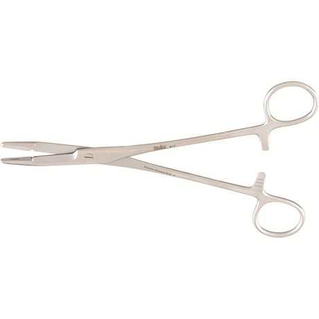 Miltex Olsen-Hegar Needle Holder with Suture Scissors, 7¼" (18.3 cm), Serrated Jaws. MPN: 8-17