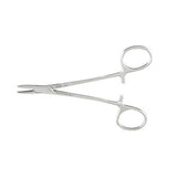 Miltex Brown Needle Holder, 7¼" (18.4 cm), Fine Serrations, Convex Jaws. MPN: 8-23