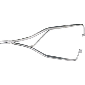 Miltex Boynton Needle Holder, 4⅞" (12.5 cm), Delicate Serrated Jaws. MPN: 8-26