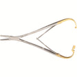 Miltex Mathieu Needle Holder, 6¼" (15.9 cm), Serrated Jaws, Tungsten Carbide, Spring Handles. MPN: 8-30TC