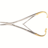 Miltex Mathieu Needle Holder, 6¼" (15.9 cm), Serrated Jaws, Tungsten Carbide, Spring Handles. MPN: 8-30TC