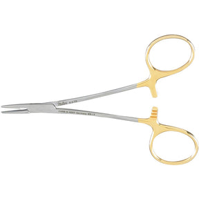 Miltex Plastic & Reconstructive Needle Holder, 4⅝" (11.7 cm), Delicate Serrated Jaws, Tungsten Carbide. MPN: 8-3TC