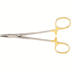 Miltex Baumgartner Needle Holder, 5¾" (14.6 cm), Serrated Jaws, Tungsten Carbide. MPN: 8-40TC