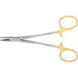 Miltex Mayo-Hegar Needle Holder, 5⅛" (13 cm), Serrated Jaws, Tungsten Carbide. MPN: 8-42TC