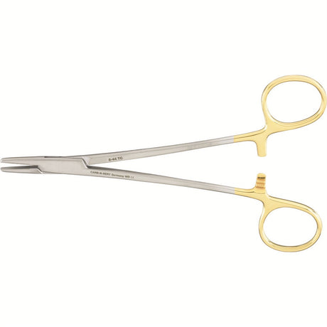 Miltex Mayo-Hegar Needle Holder, 6¼" (16 cm), Serrated Jaws, Tungsten Carbide. MPN: 8-44TC