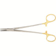 Miltex Mayo-Hegar Needle Holder, 7¼" (18.7 cm), Serrated Jaws, Tungsten Carbide. MPN: 8-46TC