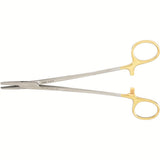 Miltex Mayo-Hegar Needle Holder, 7¼" (18.7 cm), Serrated Jaws, Tungsten Carbide. MPN: 8-46TC