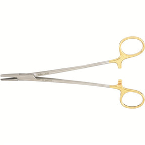 Miltex Mayo-Hegar Needle Holder, 7¼" (18.7 cm), Serrated Jaws, Tungsten Carbide. MPN: 8-46TC