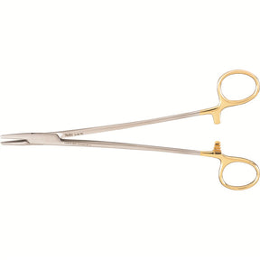 Miltex Mayo-Hegar Needle Holder, 8" (20.6 cm), Serrated Jaws, Tungsten Carbide. MPN: 8-48TC