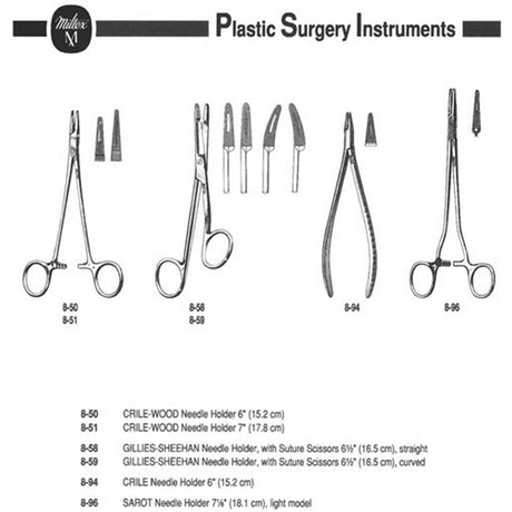 Miltex Crile-Wood Needle Holder, 7" (17.8 cm). MPN: 8-51 - Image 3