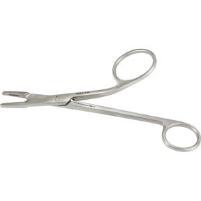 Miltex Gillies-Sheehan Needle Holder with Suture Scissors, 6½" (16.5 cm), Straight, One Fenestrated Jaw. MPN: 8-58