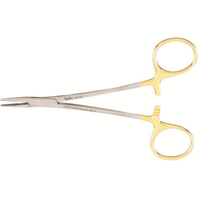 Miltex Par Needle Holder, 5" (12.7 cm), Delicate Serrated Jaws, Tungsten Carbide. MPN: 8-5TC