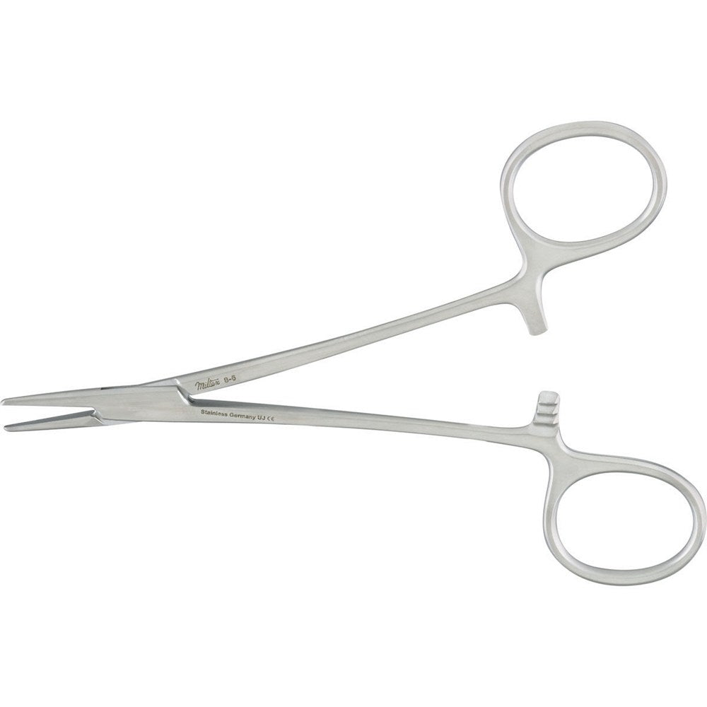 Miltex Webster Needle Holder, 5¼" (13.3 cm), Delicate Smooth Jaws. MPN: 8-6
