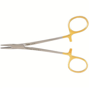 Miltex Webster Needle Holder, 4⅞" (12.5 cm), Extra Delicate Serrated Jaws, Tungsten Carbide. MPN: 8-7A-TC