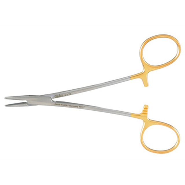 Miltex Webster Needle Holder, 4⅞" (12.5 cm), Extra Delicate Smooth Jaws, Tungsten Carbide. MPN: 8-7TC