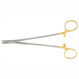 Miltex New Orleans Needle Holder, 7" (18 cm), Serrated Jaws, Tungsten Carbide. MPN: 8-81TC
