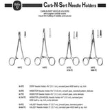Miltex Halsey Needle Holder, 5¼" (13.3 cm), Smooth Jaws, Tungsten Carbide. MPN: 8-8TC - Image 2