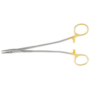 Miltex Sarot Needle Holder, 7¼" (18.7 cm), Serrated Jaws, Tungsten Carbide. MPN: 8-96TC