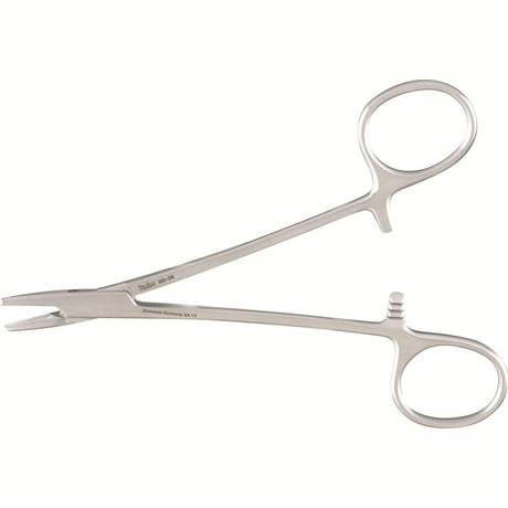 Miltex Halsey Needle Holder, 5¼" (13.2 cm), Serrated Jaws. MPN: 8D-36