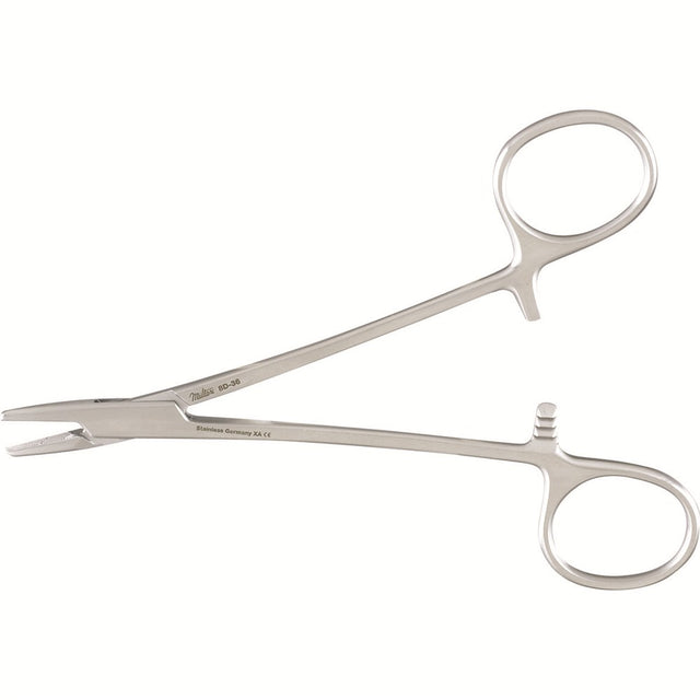 Miltex Halsey Needle Holder, 5¼" (13.2 cm), Serrated Jaws. MPN: 8D-36