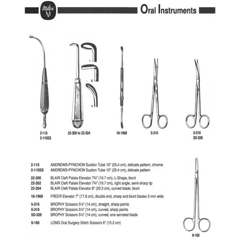 MILTEX LONG Oral Surgery Stitch Scissors, 6" (15.2 cm). MPN: 9-106 - Image 4