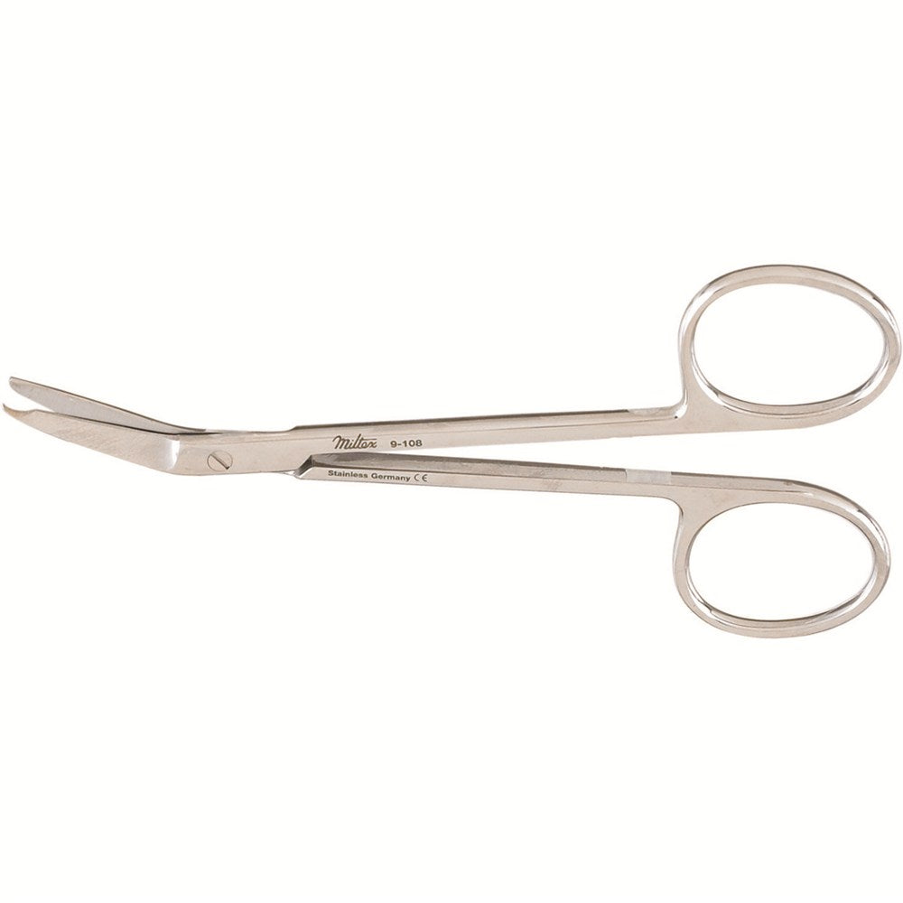 MILTEX Stitch Scissors, 4-1/2" (11.4 cm), angled, delicate. MPN: 9-108