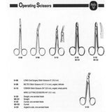 MILTEX O'BRIEN Stitch Scissors, 3-3/4" (9.5 cm), angled, sharp points. MPN: 9-110 - Image 2