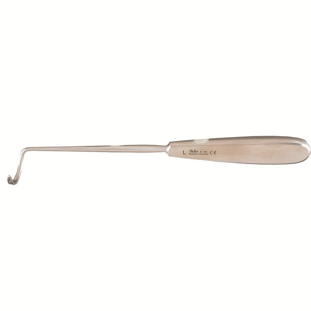 Miltex Deschamps Ligature Carrier, 8" (20.3 cm), Blunt, Left. MPN: 9-140