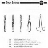 MILTEX MICHEL Clip Applying Forceps, 4-3/4" (12.1 cm). MPN: 9-50 - Image 2