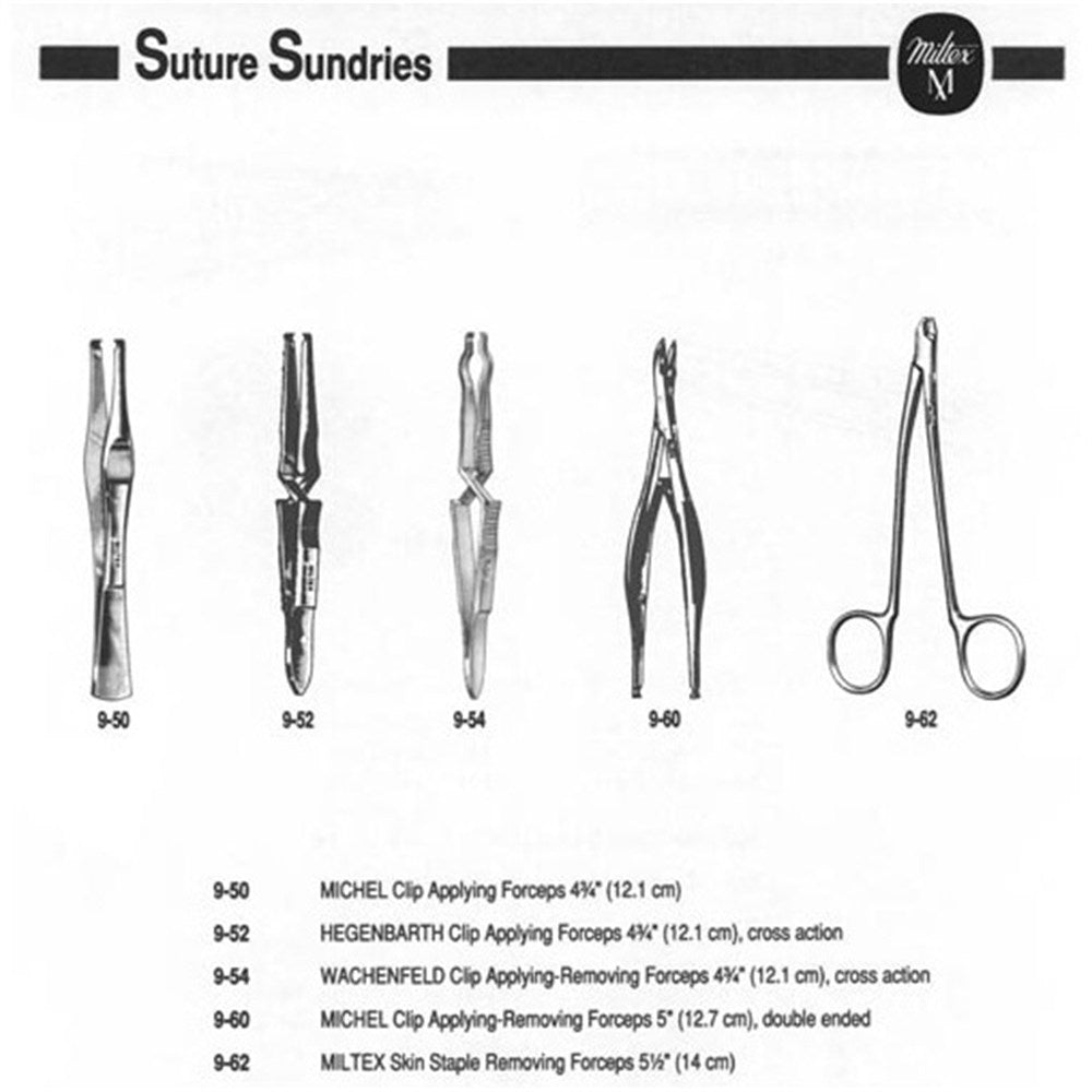 MILTEX Skin Staple Removing Forceps, 5-1/2". MPN: 9-62 - Image 2