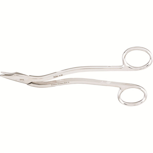 MILTEX HEATH Suture Scissors, 6-1/8" (15.4 cm), serrated blade. MPN: 9-96