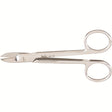 MILTEX Wire Cutting Scissors, 4-3/8" (110mm), Straight, Smooth Blades. MPN: 9D-133