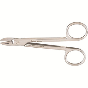 MILTEX Wire Cutting Scissors, 4-3/8" (110mm), Curved, Smooth Blades. MPN: 9D-135