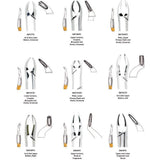 MILTEX 151STC Childrens Extracting Forceps, serrated, carbide beaks. MPN: DEF151STC - Image 2