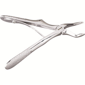 MILTEX Veterinary Extracting Forceps: Upper Molars, Universal, Mini, 4 1/4". MPN: DEFA